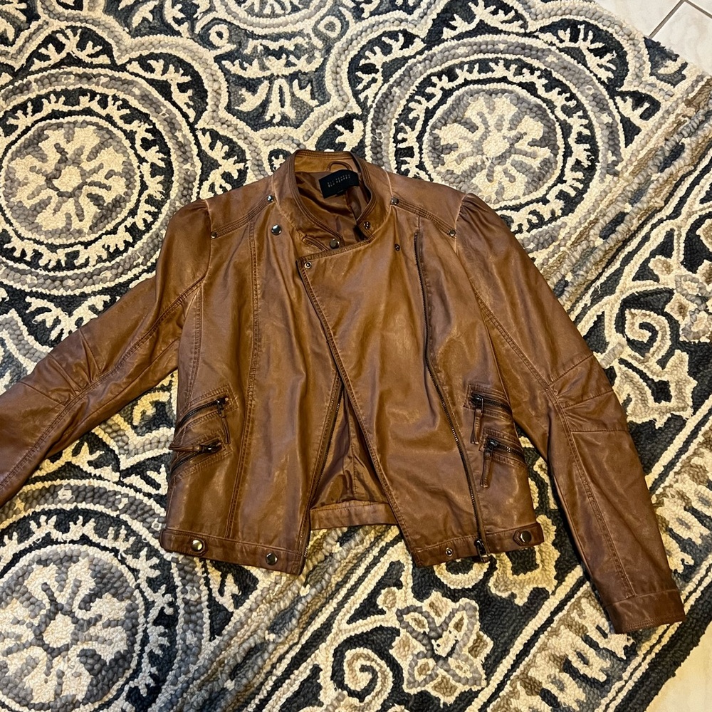 Blu Pepper leather jacket